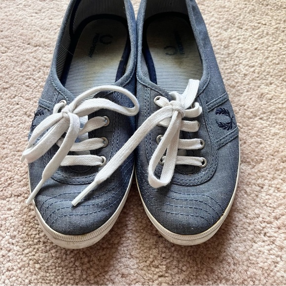 Fred Perry Slip On Lace Shoes - Picture 1 of 5